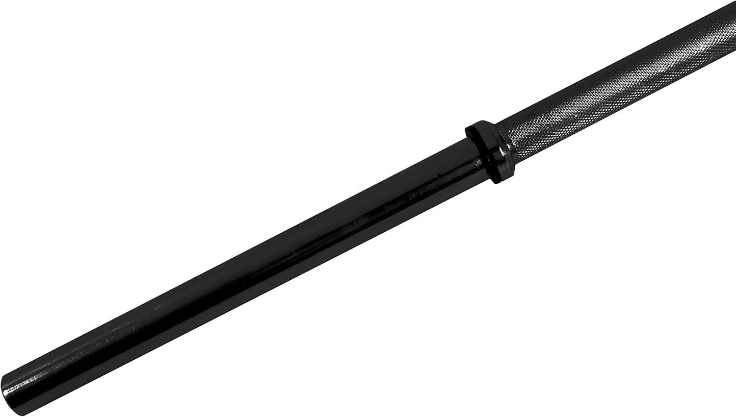 image:imageCAP Barbell Standard Straight Bar 1in Diameter Multiple OptionsBlack