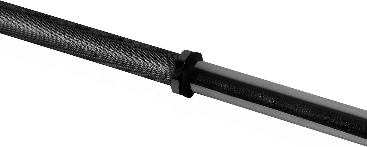 image:imageCAP Barbell Standard Straight Bar 1in Diameter Multiple OptionsBlack