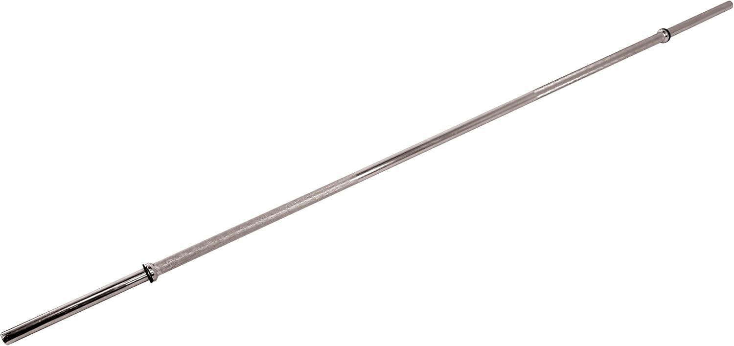 image:imageCAP Barbell Standard Straight Bar 1in Diameter Multiple OptionsChrome
