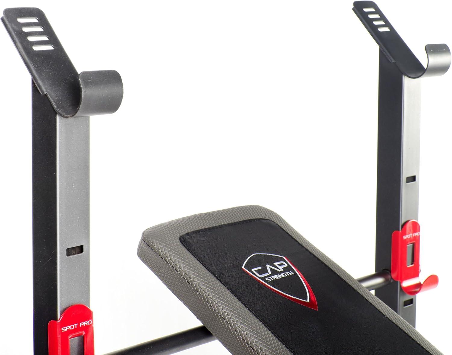 image:imageCAP Barbell Strength Bench Standard Bench with Leg curl