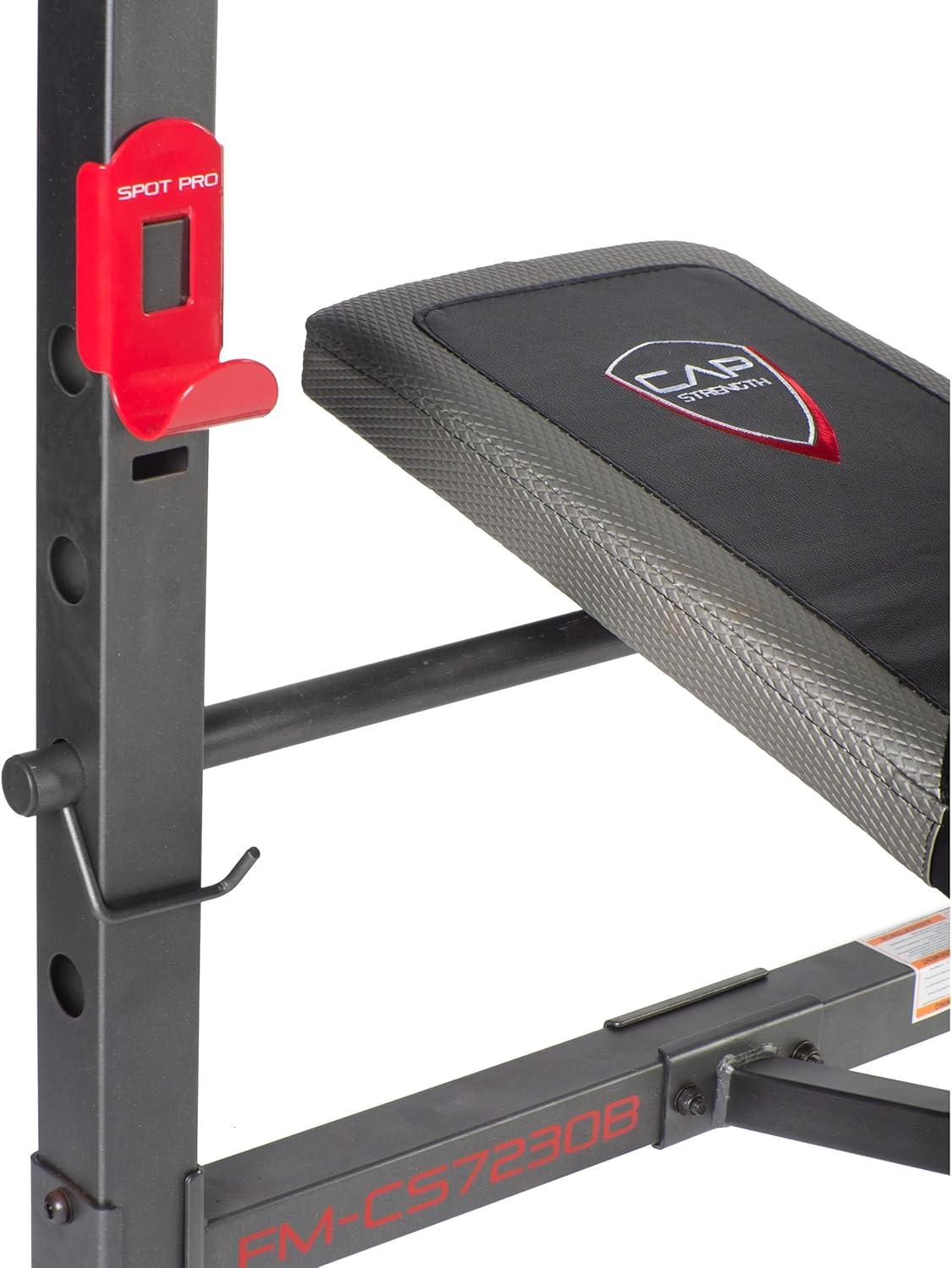 image:imageCAP Barbell Strength Bench Standard Bench with Leg curl