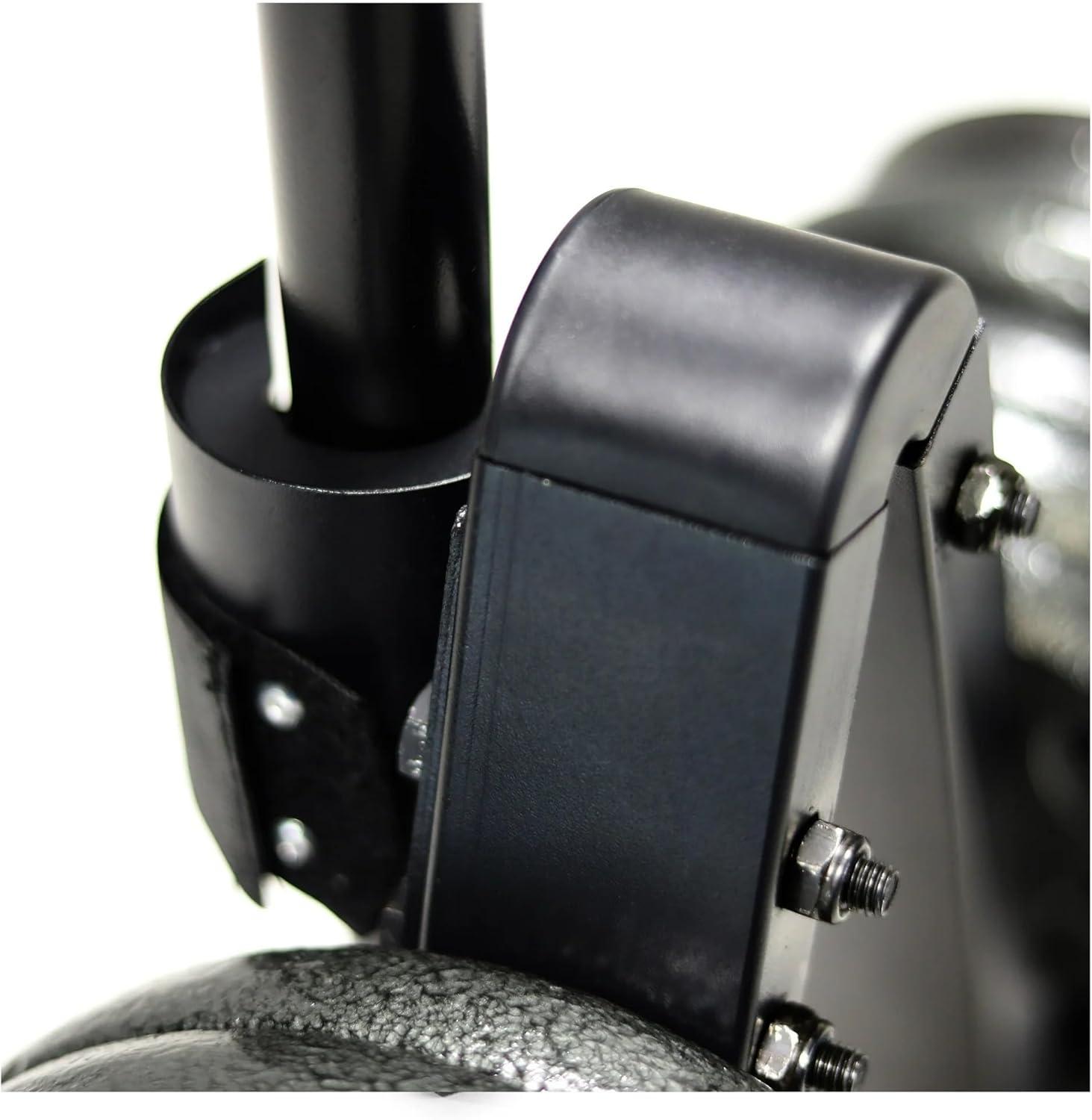 image:imageCAP Barbell Vertical Standard Weight Plate Tree Rack with Barbell Storage