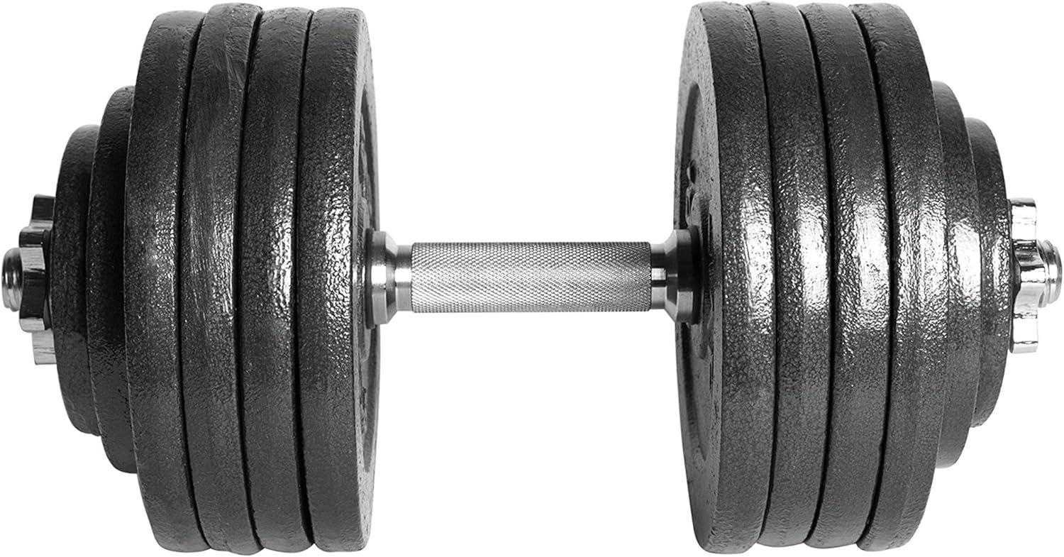 image:imageCap Barbell Adjustable Dumbbell Weight Set Multiple OptionsBlack 200 LB Pair