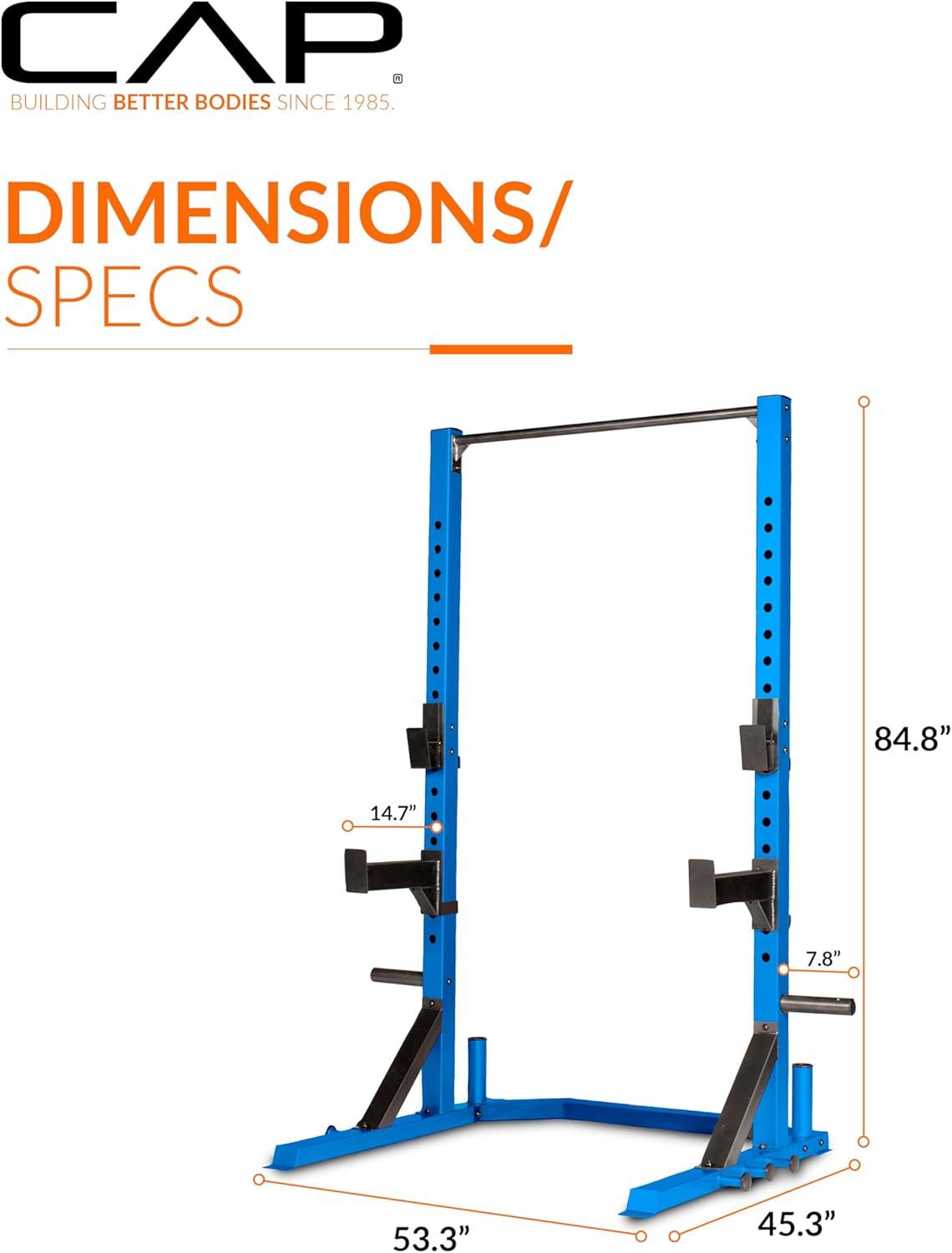 image:imageCap Barbell FM8000F Deluxe Power Rack Color SeriesBlue