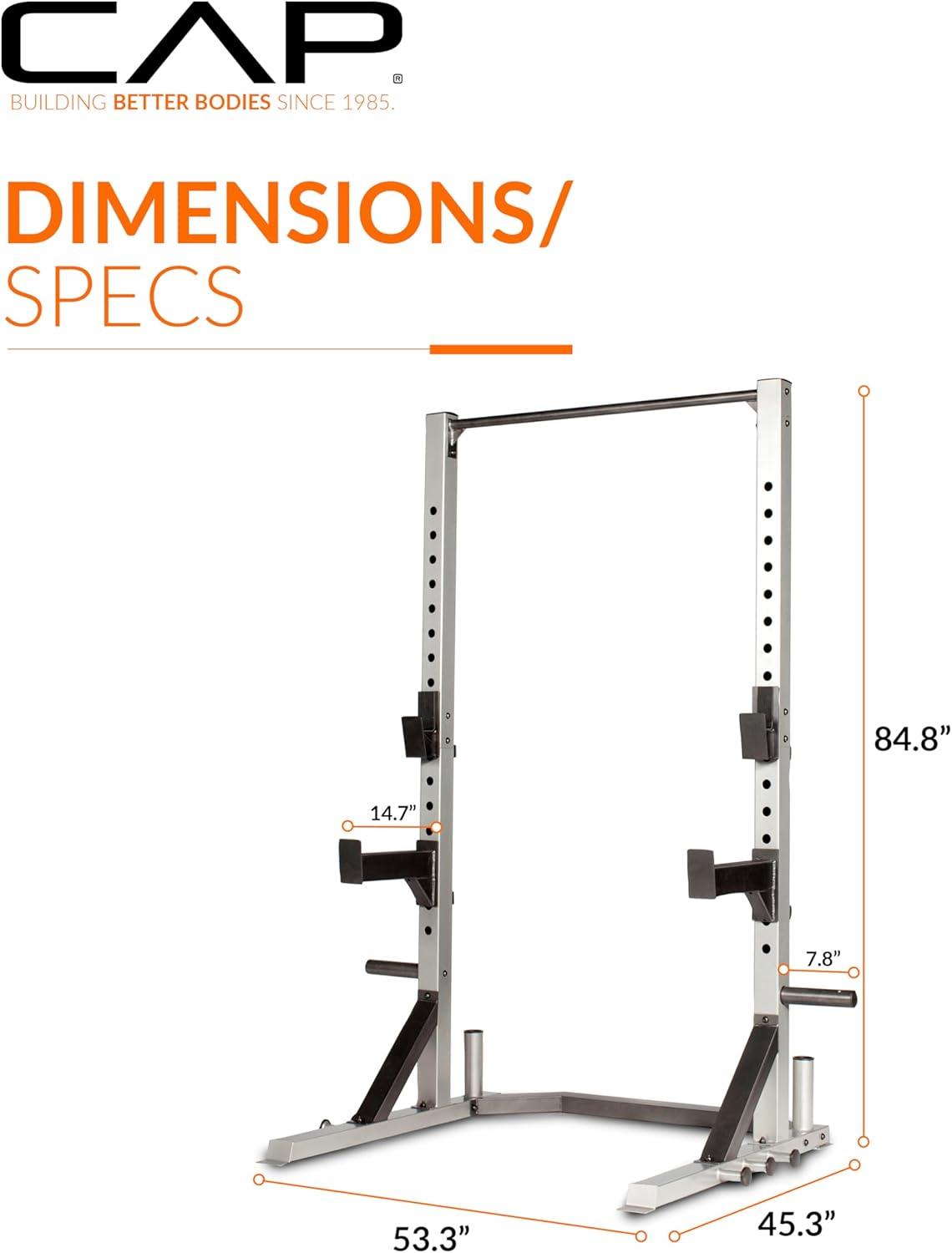 image:imageCap Barbell FM8000F Deluxe Power Rack Color SeriesGray