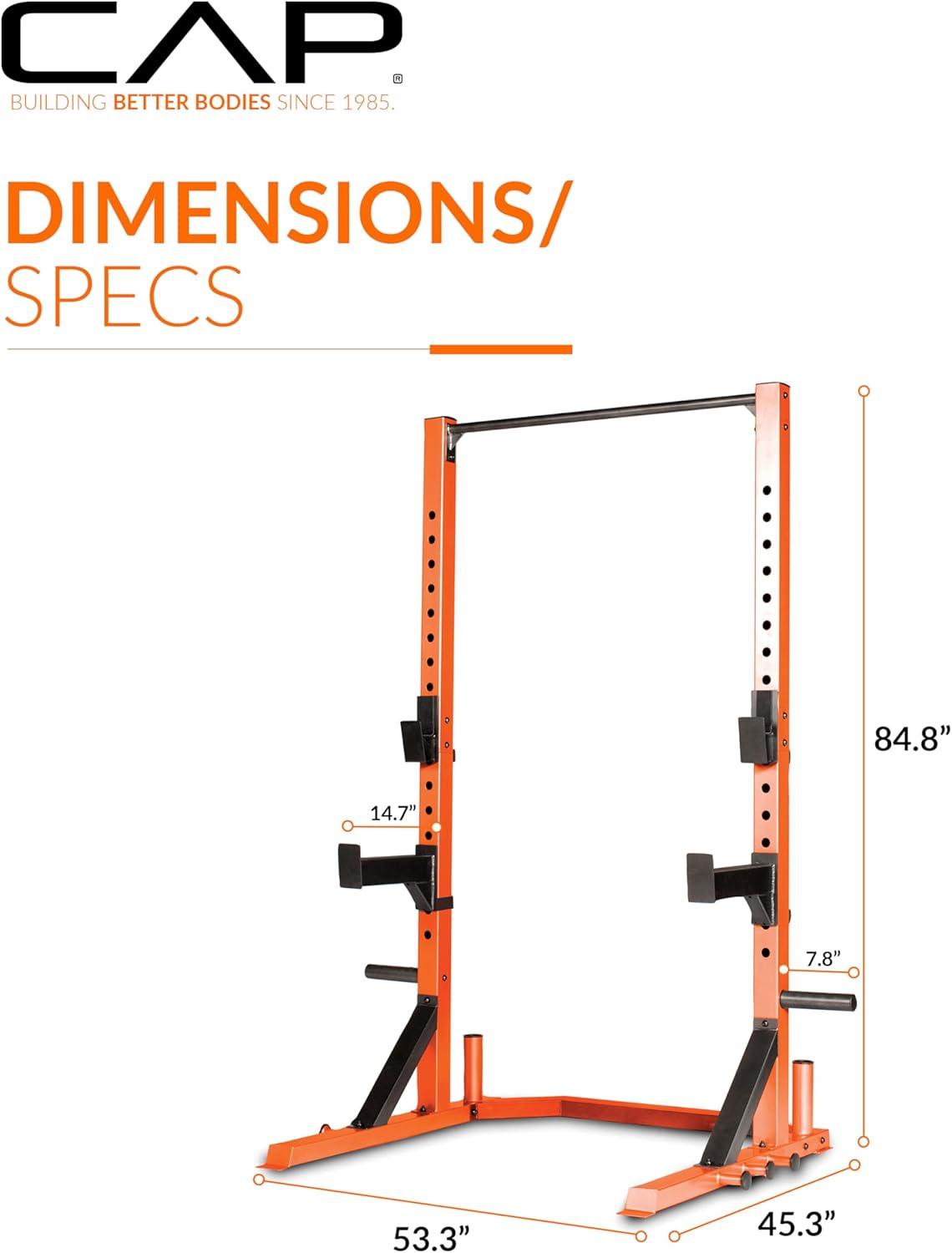 image:imageCap Barbell FM8000F Deluxe Power Rack Color SeriesOrange