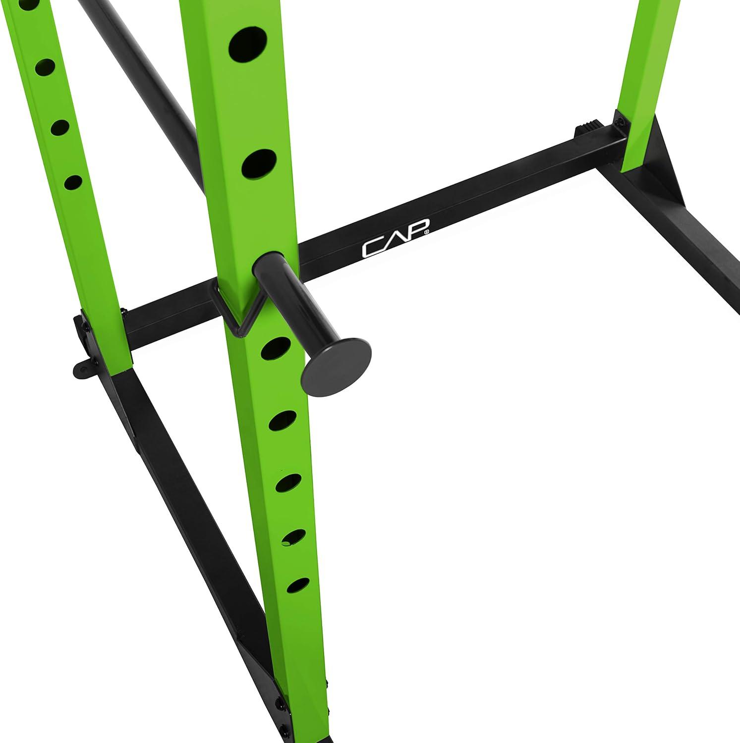image:imageCap Barbell Full Cage Power Rack Color Series 6 or 7 OptionsGreen