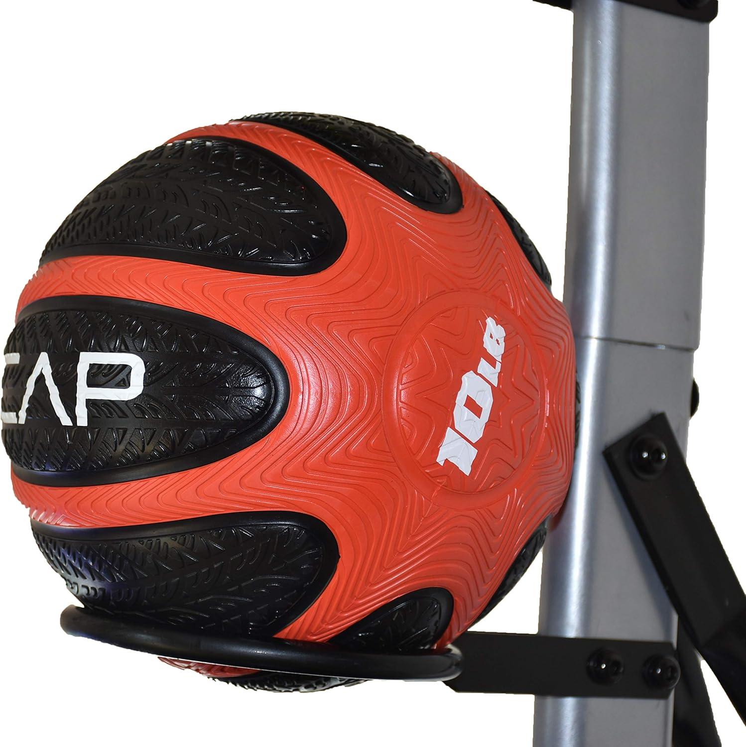 image:imageCap Barbell Medicine Ball10 lb Red