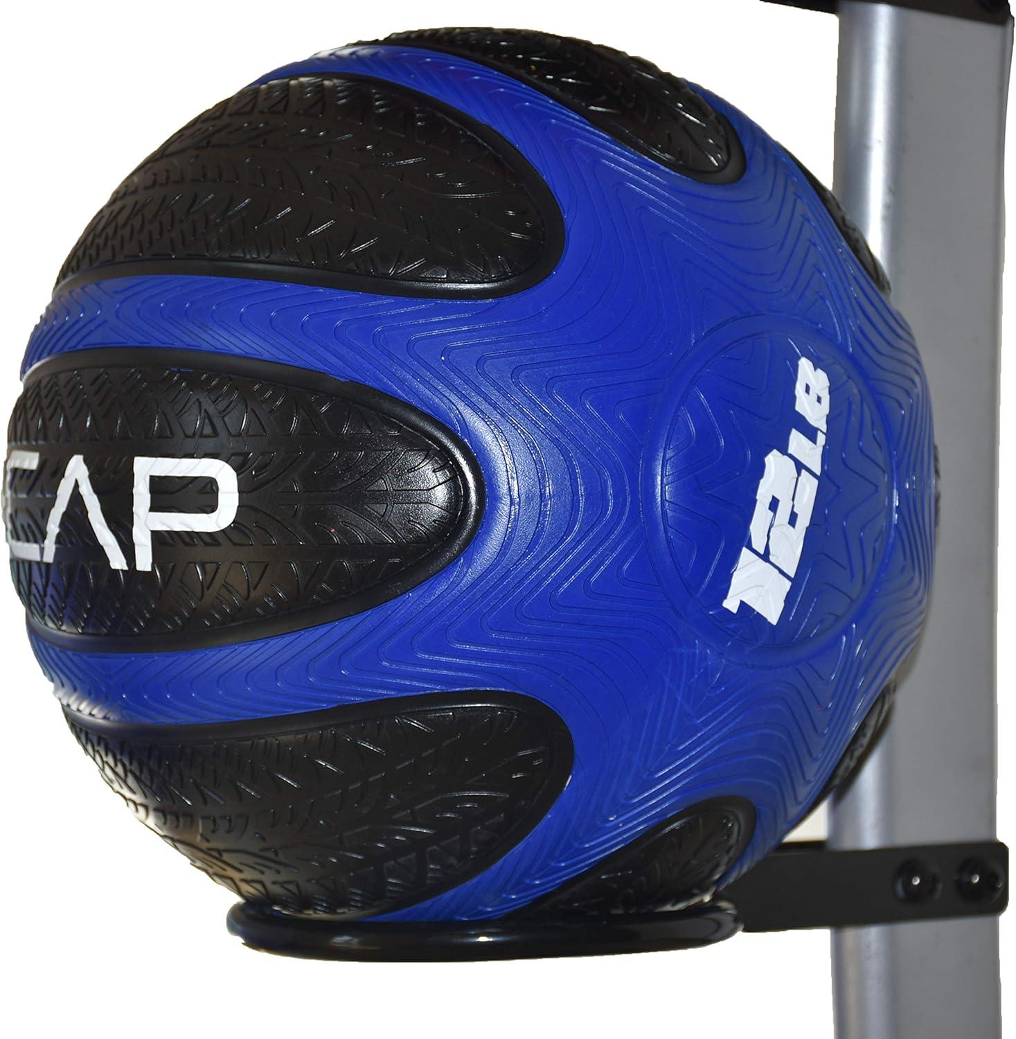 image:imageCap Barbell Medicine Ball12 lb Blue