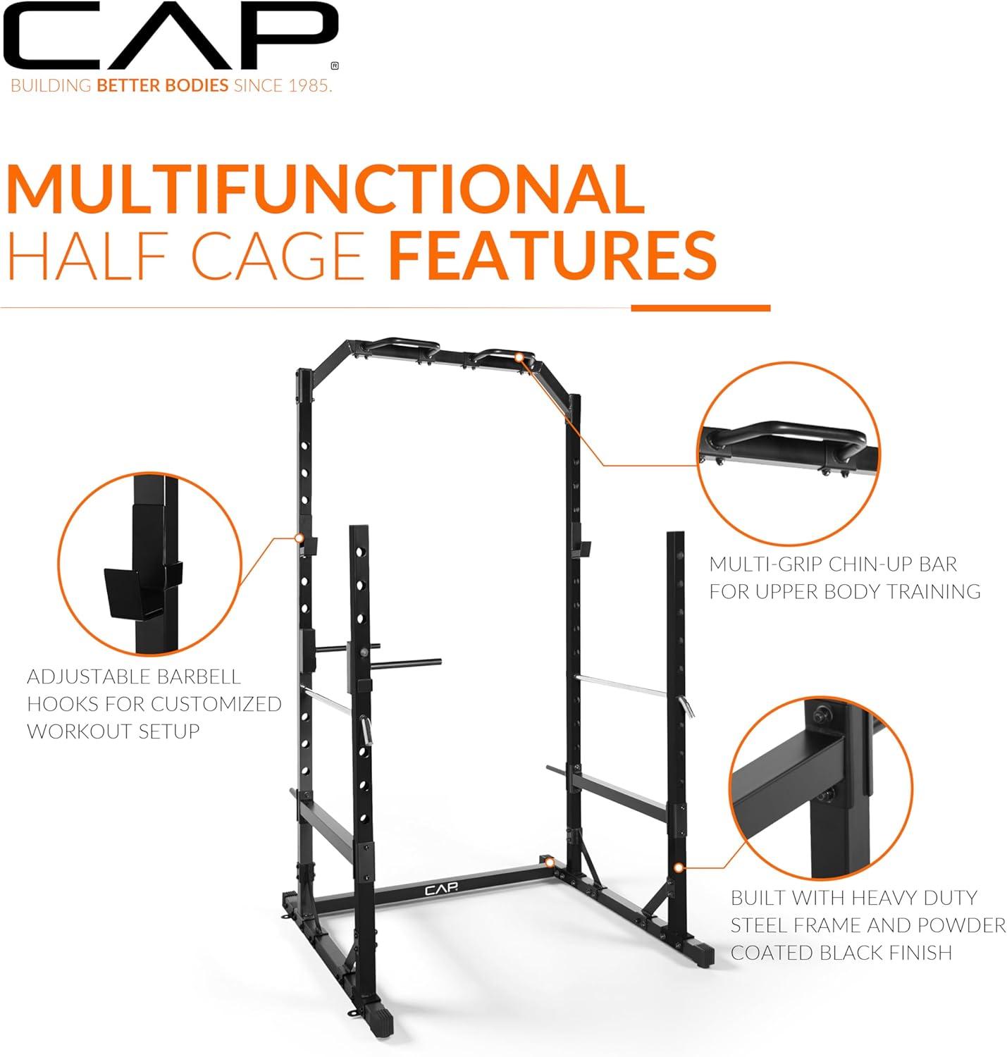 image:imageCap Barbell Multi Use Power Rack Color SeriesYellow