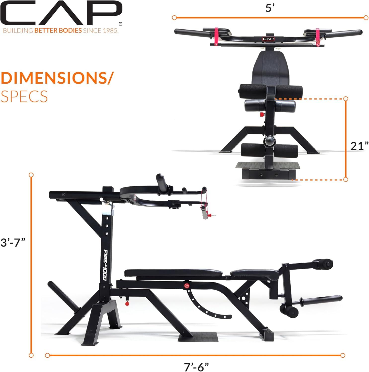 image:imageCap Barbell Multifunctional Leverage Gym Machine for FullBody Strength Training