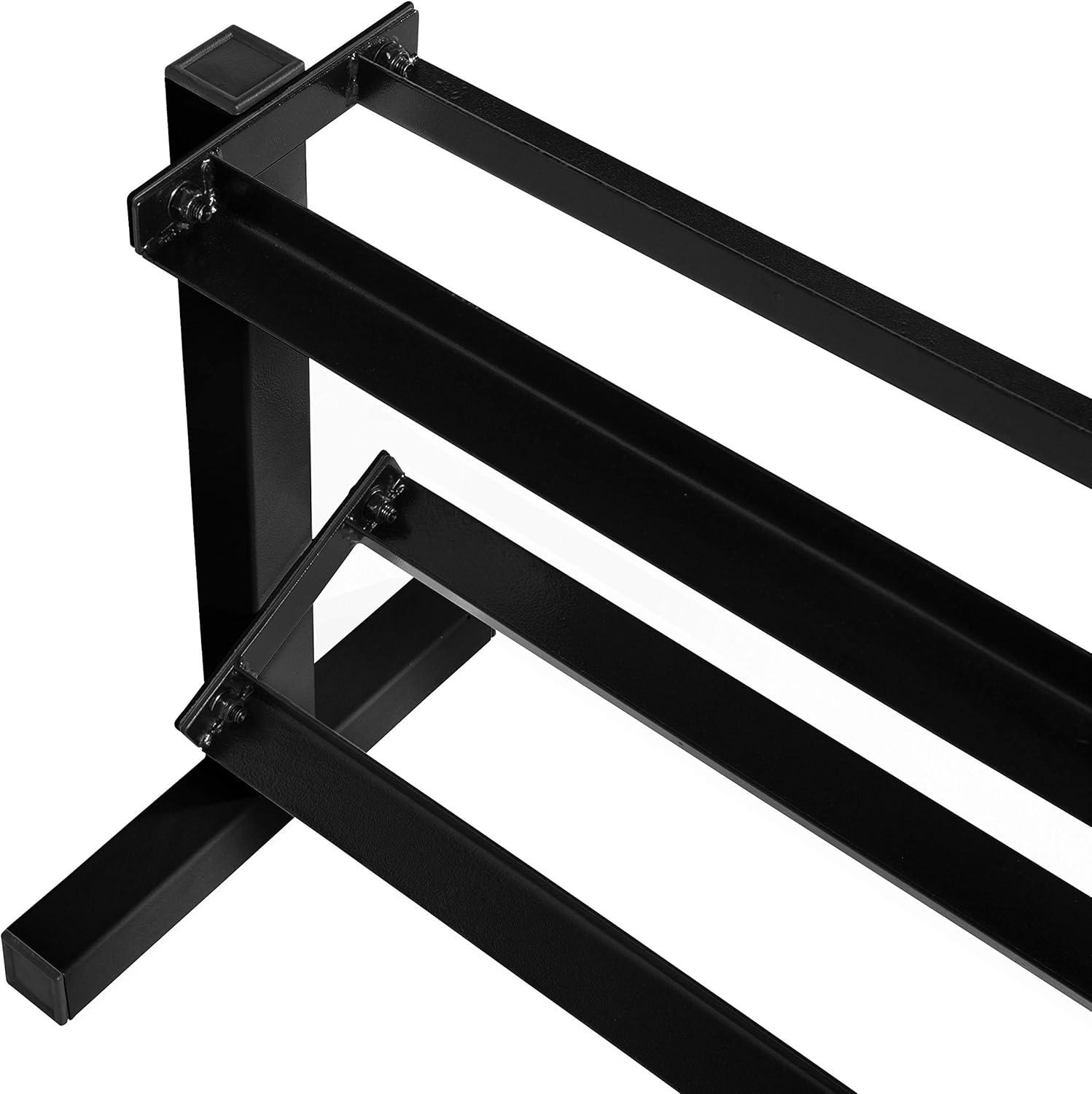 image:imageCap Barbell Two Tier Dumbbell RackBlack 24 Inch