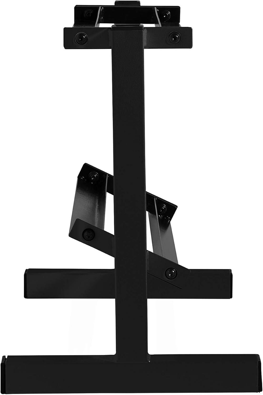 image:imageCap Barbell Two Tier Dumbbell RackBlack 24 Inch