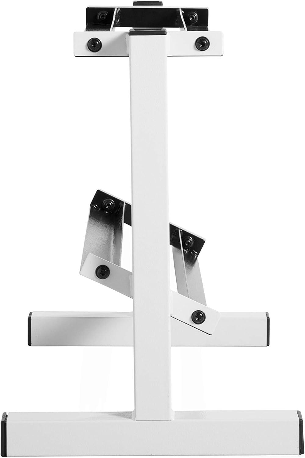 image:imageCap Barbell Two Tier Dumbbell RackWhite 24 Inch