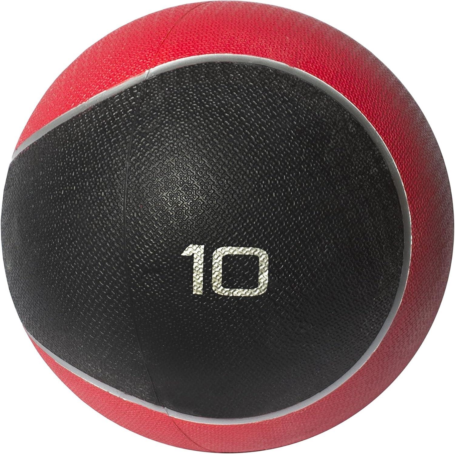 image:imageCap Barbell Weight Medicine Ball 212lb Options10 lb Red