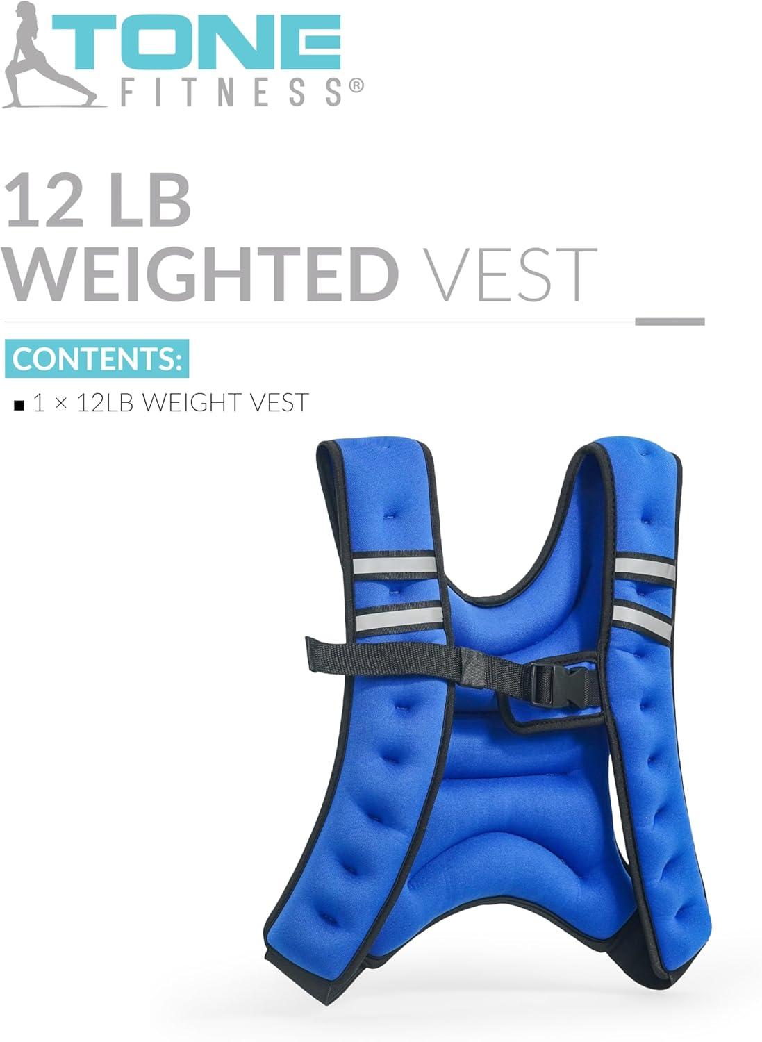 image:imageTone Fitness HHWVTN012 Weighted VestBlue