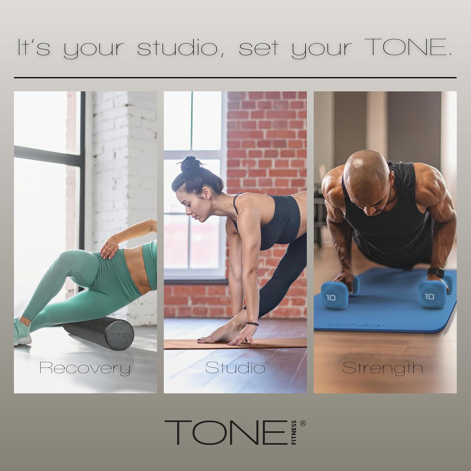 image:imageTone Fitness HHWVTN8 lb Black