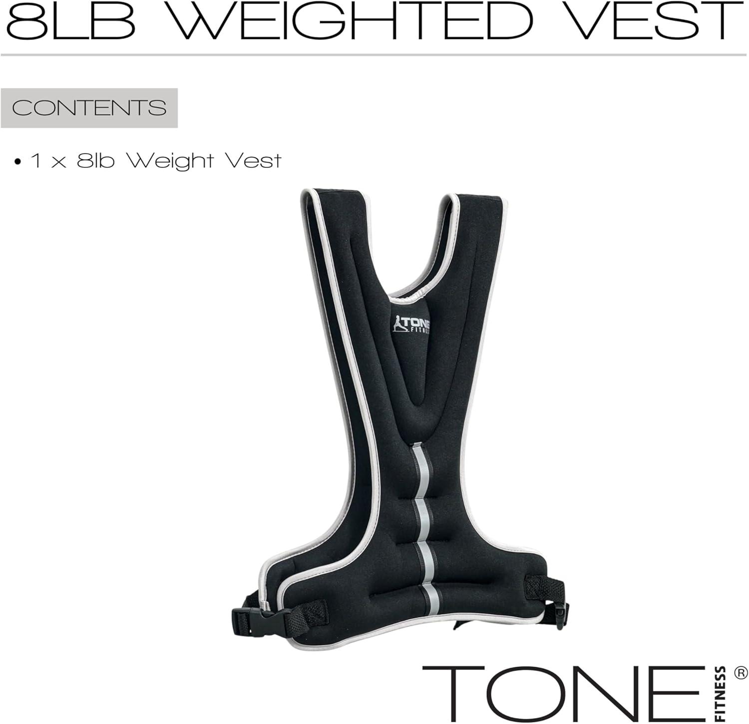 image:imageTone Fitness HHWVTN8 lb Black