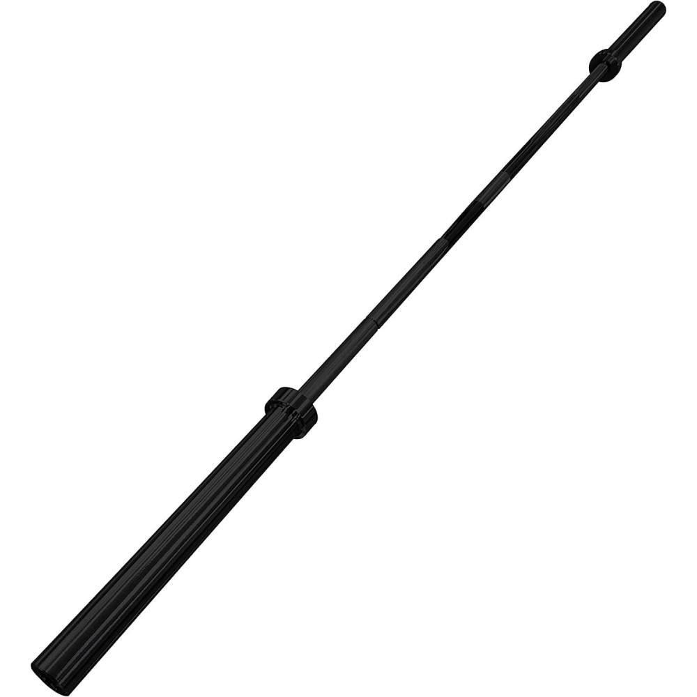 image:imageCAP Barbell 2Inch Olympic 7 ft Barbell Bars  Multiple OptionsBlack