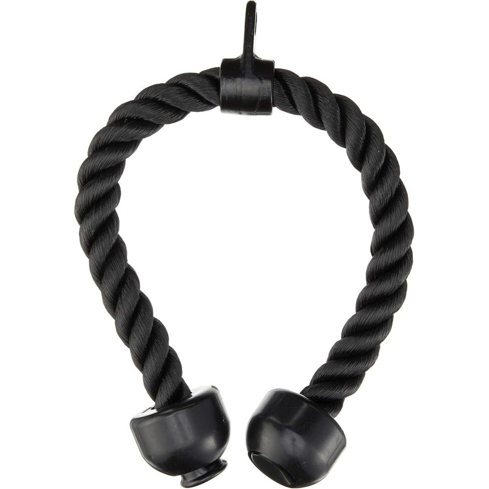image:imageCAP Barbell Exercise Machine Attachment Multiple OptionsDeluxe Tricep Rope