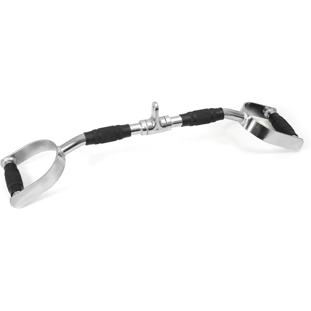 image:imageCAP Barbell LAT Exercise Machine Attachment  Multiple OptionsChrome