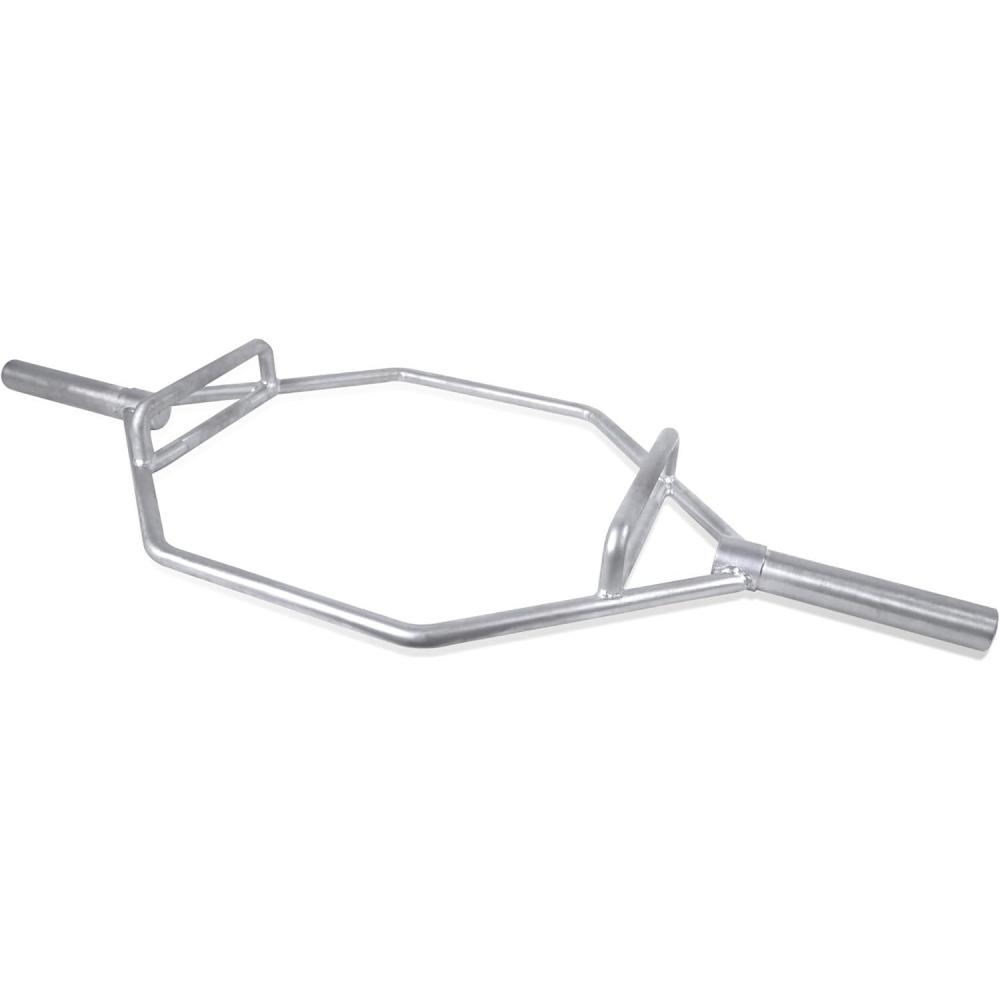 image:imageCAP Barbell Olympic Trap Bar  Multiple Grip OptionsChrome