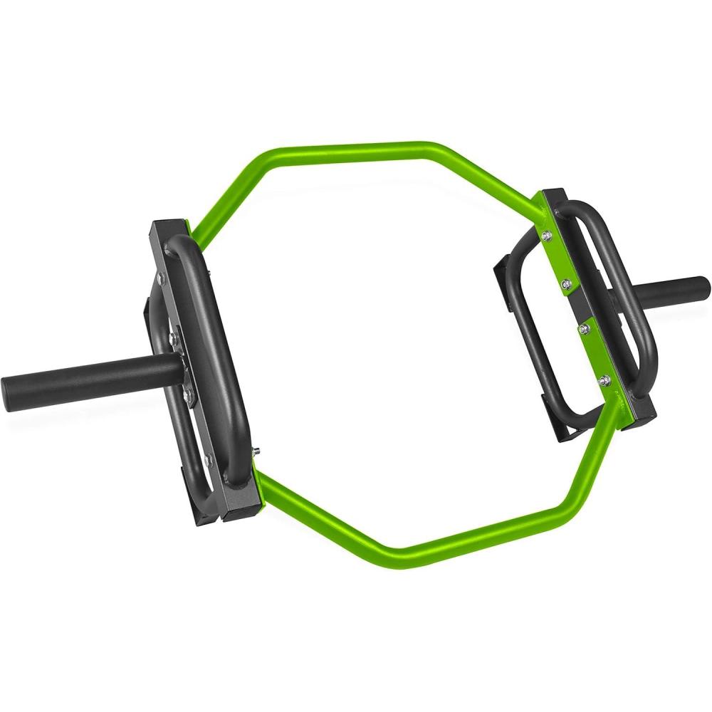 image:imageCAP Barbell Olympic Trap Bar and Shrug Bar for DeadliftsGreen
