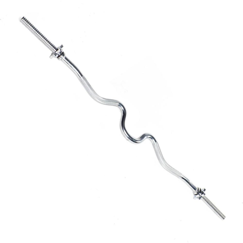image:imageCAP Barbell Standard 1Inch Threaded Curl Bar with Collars