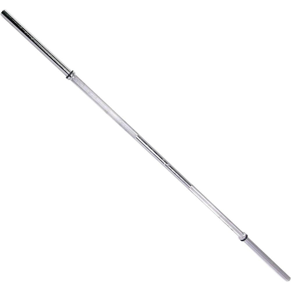 image:imageCAP Barbell Standard Straight Bar 1in Diameter Multiple OptionsChrome