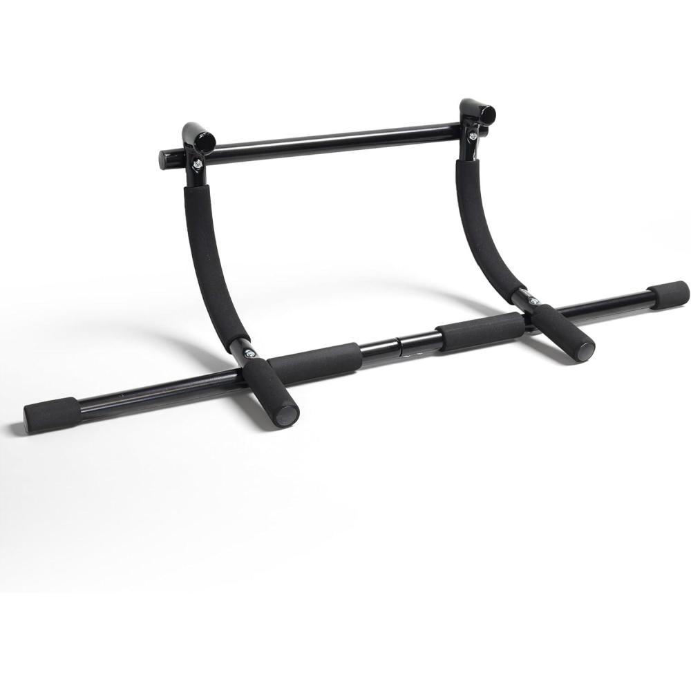 image:imageCAP Barbell Xtreme Doorway PullUp Bar Portable Door Frame ChinUp amp PushUp Bar for Home Gym 300 lb Capacity Calisthenics Strength Equipment NoDrill Indoor Workout Trainer
