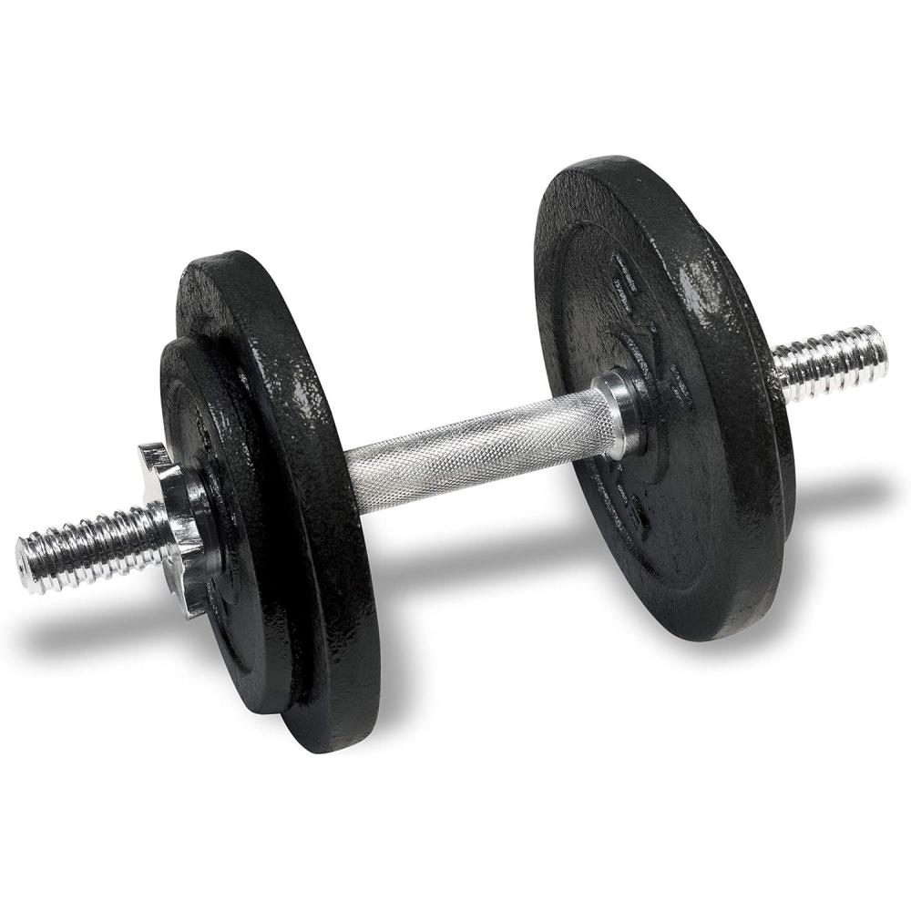 image:imageCap Barbell Adjustable Dumbbell Weight Set  Multiple OptionsBlack  25 LB  Single