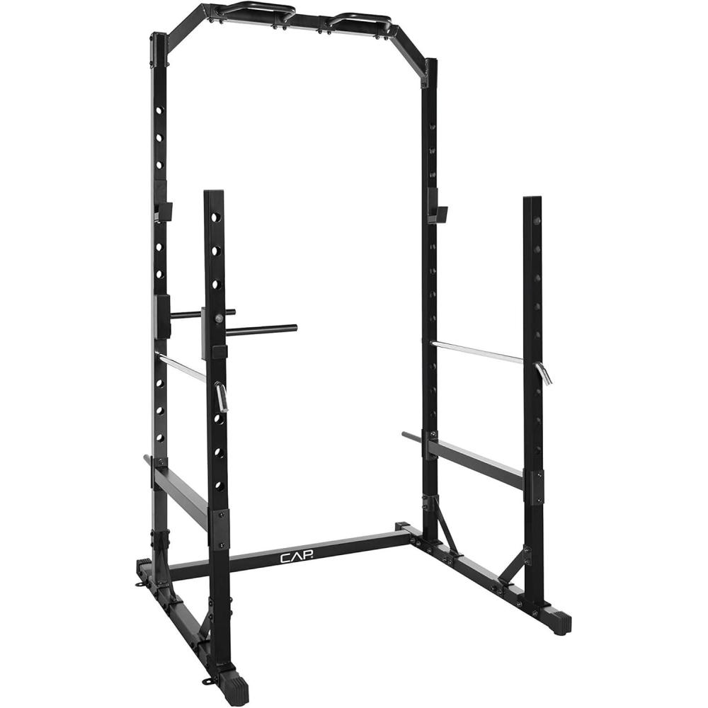 image:imageCap Barbell Multi Use Power Rack Color SeriesBlack