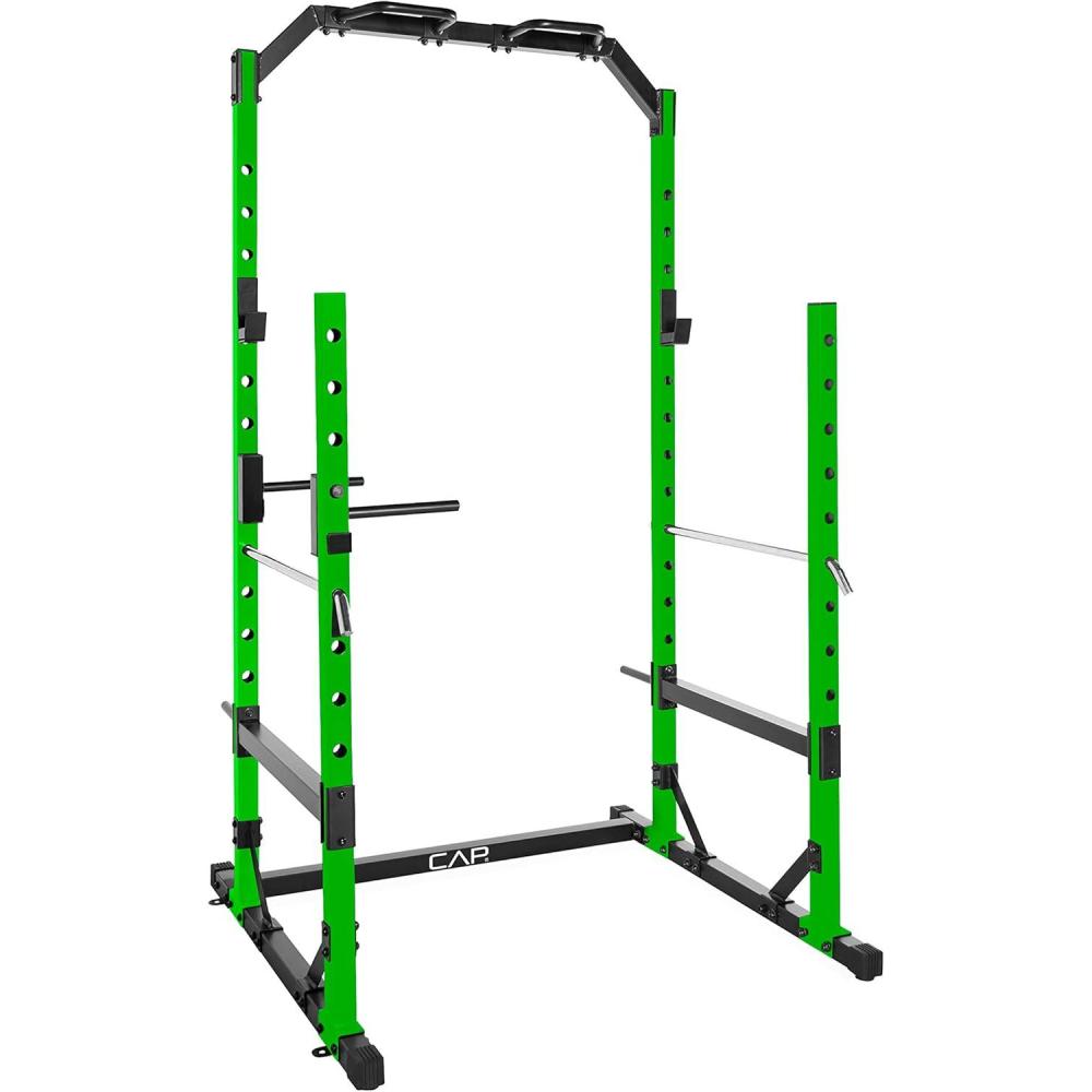 image:imageCap Barbell Multi Use Power Rack Color SeriesGreen