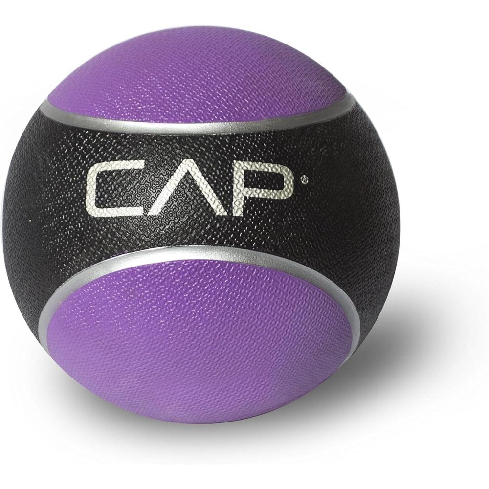 image:imageCap Barbell Weight Medicine Ball 212lb Options4 lb Purple