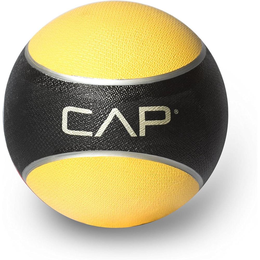 image:imageCap Barbell Weight Medicine Ball 212lb Options8 lb Yellow