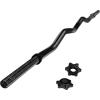 image:imageCAP Barbell 47Inch Standard Threaded Solid Easy Curl Bar Black