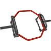 image:imageCAP Barbell Olympic Trap Bar and Shrug Bar for DeadliftsRed