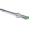 image:imageCap Barbell 7Foot Olympic Barbell Pro Series  Olympic amp Power Bar OptionsBlackChrome  No Knurled Center New Packaging