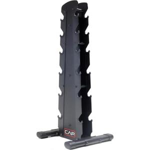 CAP Barbell Dumbbell storage Rack | Various Options(Black)