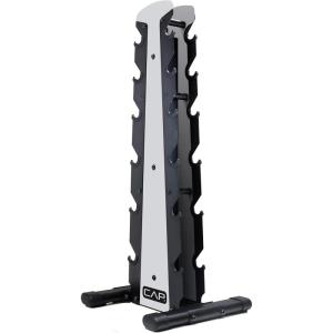 CAP Barbell Dumbbell storage Rack | Various Options(Silver)