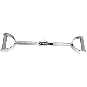 CAP Barbell Exercise Machine Attachment | Multiple Options(Straight Pro-Style LAT Bar 24″)