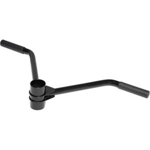 CAP Barbell Exercise Machine Attachments, Black(PRO Straight T-Bar Row Attachment for 2-Inch Olympic Bar  Black)