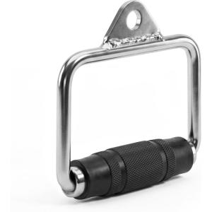 CAP Barbell Single D Handle with Rubber Handgrips(Single D Handle with Rubber Handgrips)