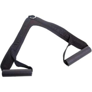 CAP Barbell Unisex-adult Workouts Nylon Crunch Strap Black