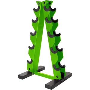 Cap A-Frame Dumbbell Weight Rack | Color Series(Green)