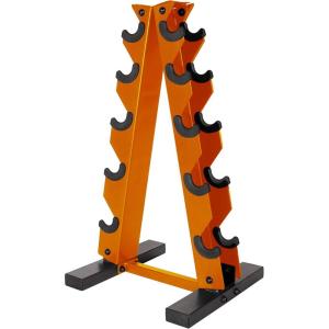 Cap A-Frame Dumbbell Weight Rack | Color Series(Orange)