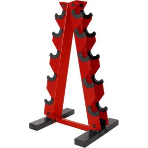Cap A-Frame Dumbbell Weight Rack | Color Series(Red)