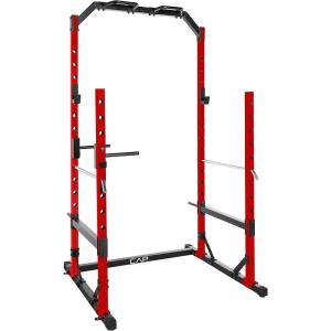 Cap Barbell Multi Use Power Rack, Color Series(Red)