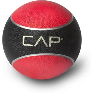 Cap Barbell Weight Medicine Ball | 2-12lb Options(10 lb – Red)