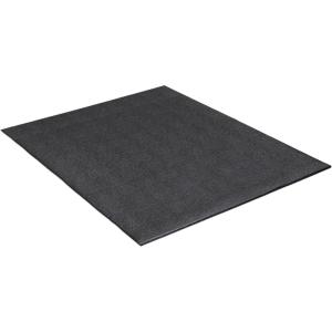 Cap Exercise Equipment Mat for Treadmill, Fitness Equipment Mat, Home Gym Floor Protection, Black, Pebble Design | Multiple Sizes(48″L x 36″W x 0.3″Th)